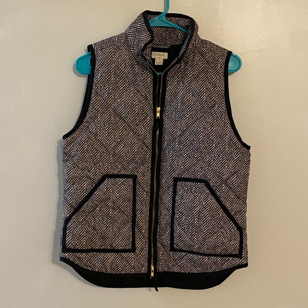 Jcrew Patterned Vest - image 1